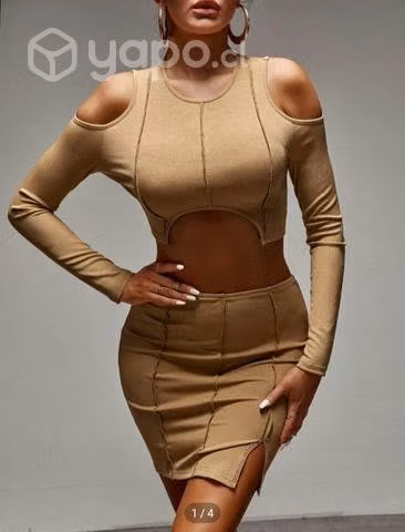 Conjunto polera y falda - Imagen 3