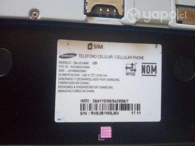 Celular Samsung modelo SM j5 - Imagen 3