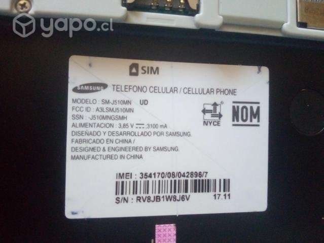 Celular Samsung modelo SM j5 - Imagen 4