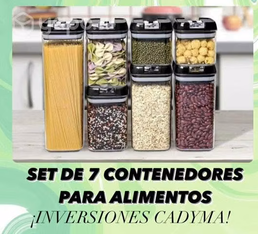 Set 7 contenedores - Imagen 3
