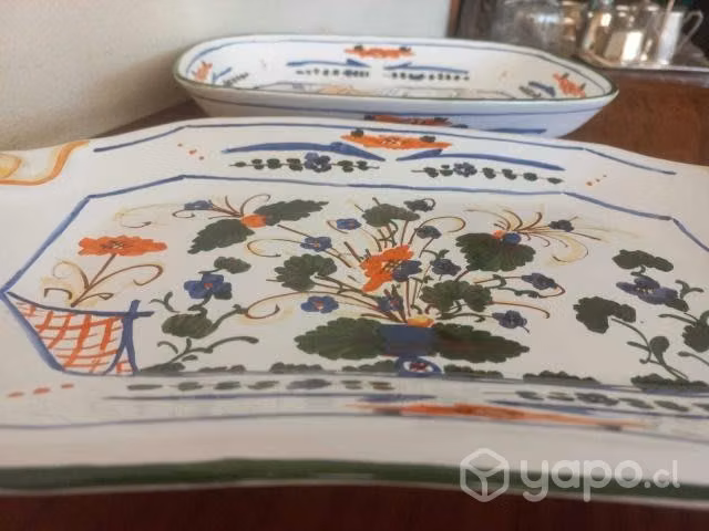 Lindas Fuentes Cerámicas Pintadas A Mano - Imagen 5