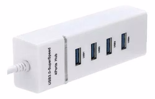 Hub Multi Usb 3.0 Duplicador Adaptador 4 Puertos +