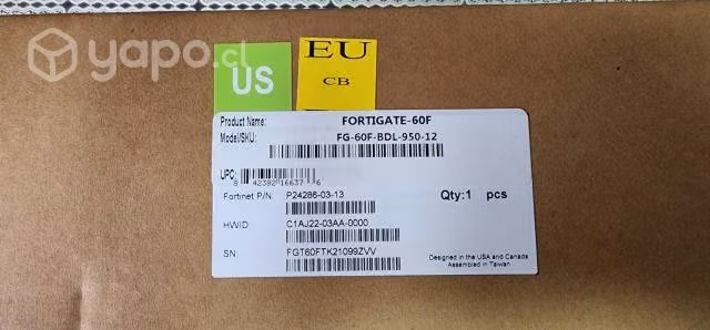 Firewall Fortinet FortiGate 60F