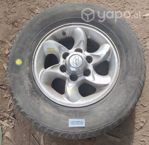 Llanta Aluminio Con Neumatico Malo (HTR004) Hyund