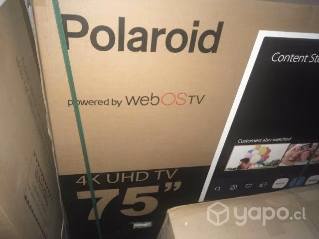 TV Polaroid 4K UHD Smart WebOS 75″