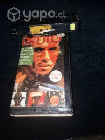 Película Indio vhs