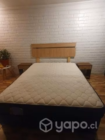 Box Americano Excellence 2 Plazas + 2 veladores Ol