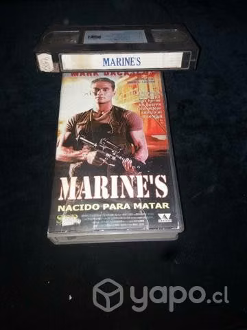 Película Marines nacido para matar vhs