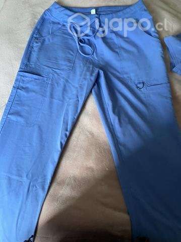 Pantalón celeste talla M 7500 - Imagen 2