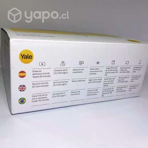 Cámara seguridad Wi-Fi/ Full HD (SIN USO)