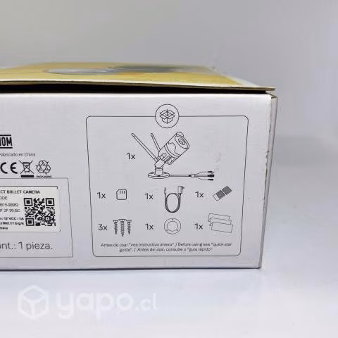 Cámara seguridad Wi-Fi/ Full HD (SIN USO)