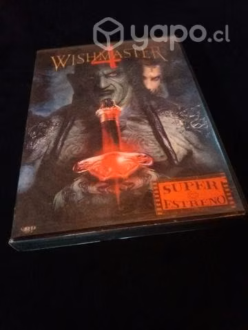 Película Wishmaster 4 dvd