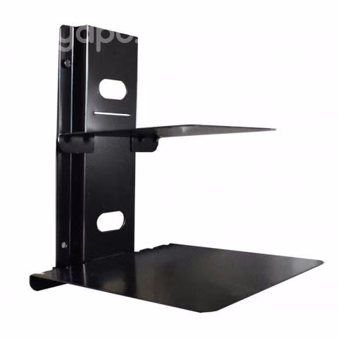 Soporte doble para blu-ray, dvd, deco. metalico, n