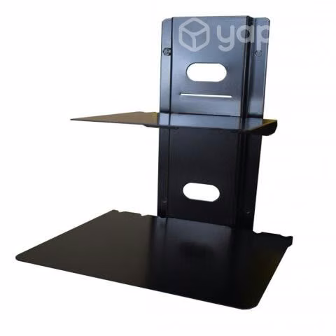 Soporte doble para blu-ray, dvd, deco. metalico, n