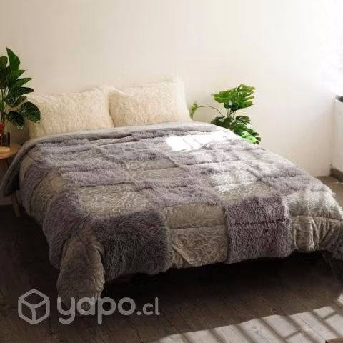 Cobertor Cubrecama Con Chiporro 2 Plazas Diseños V