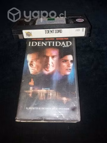 Película Identidad vhs