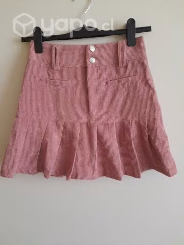 Falda cotelé talla S