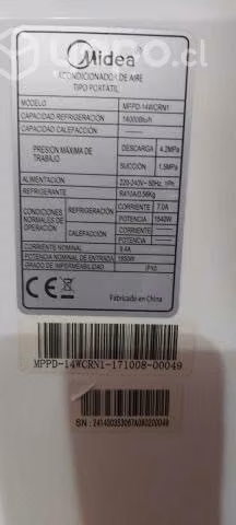 Aire Acondicionado portatil