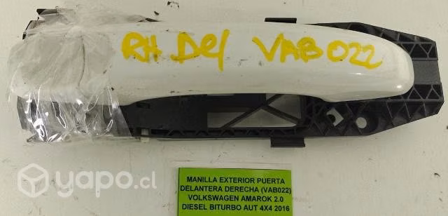 Manilla Exterior Puerta Delantera Derec Volkswagen