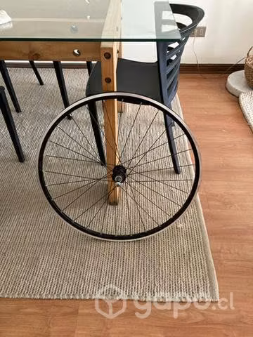 Rueda trasera bicicleta urbana
