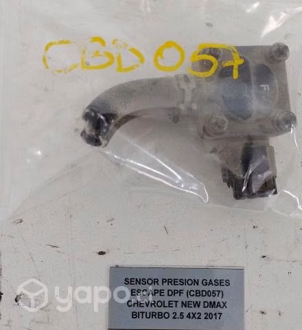 Sensor Presión Gases Escape DPF (CBD057) Chevrolet
