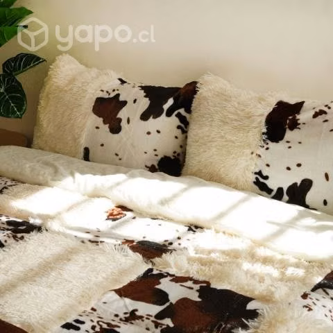 Cobertor Cubrecama Con Chiporro 2 Plazas Diseños V