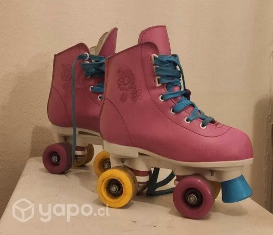 Patines artisticos de 4 ruedas, talla 34