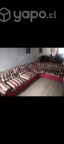 Living seccional antiguo de lenga