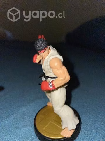 Amiibo Ryu y Captain Falcon