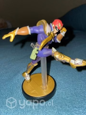 Amiibo Ryu y Captain Falcon