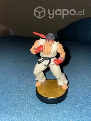 Amiibo Ryu y Captain Falcon
