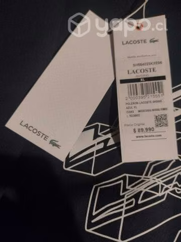 Poleron lqcoste xl - Imagen 2