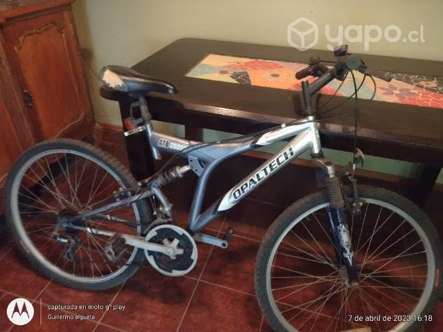 Bicicleta por no uso conversable
