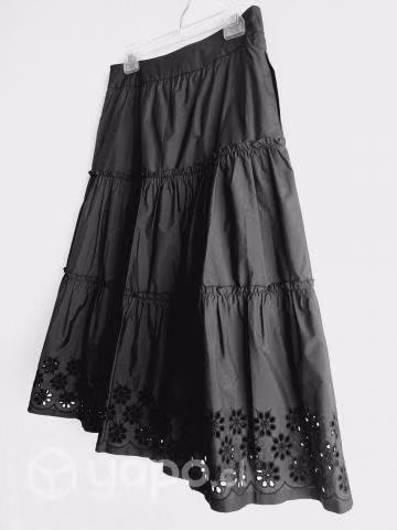 Falda negro del Corte Inglés. NUEVA. Bolsillos. M - Imagen 6