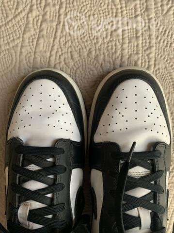 Nike Dunk Low Black And White 9,5 US - Imagen 5