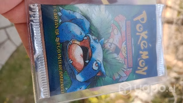 Sobre Pokémon Antiguo Sellado Base Set