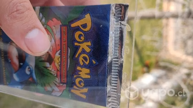 Sobre Pokémon Antiguo Sellado Base Set