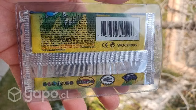 Sobre Pokémon Antiguo Sellado Base Set