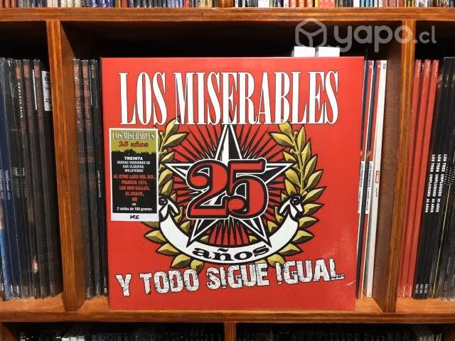 Vinilo de Los Miserables - Y Todo Sigue Igual