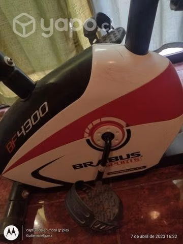 Bicicleta elíptica poco uso mucho tiempo guardada