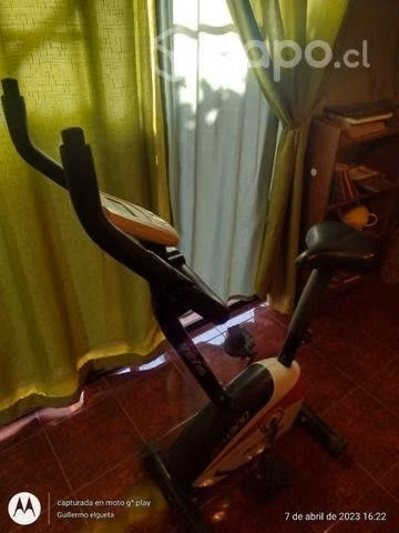 Bicicleta elíptica poco uso mucho tiempo guardada