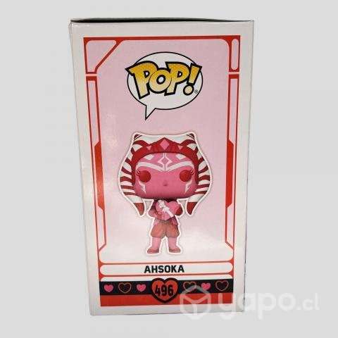 Funko Pop Star Wars Ahsoka Valentines Day 496 - Imagen 4