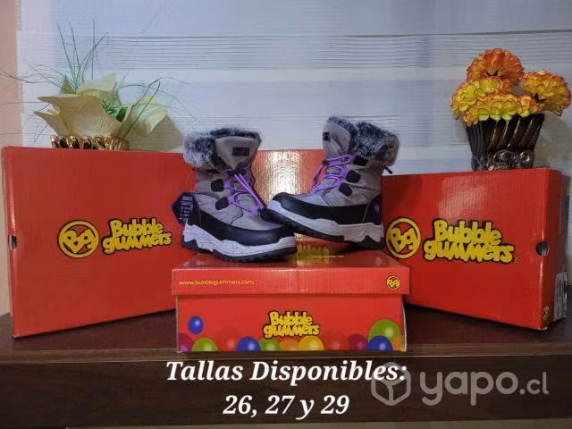 Zapatilla Niña Bubble Gummers Caña Alta