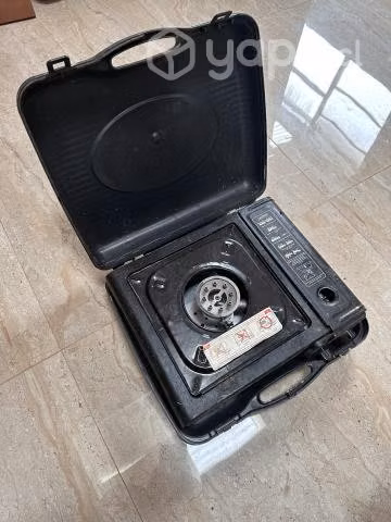Cocinilla a gas para camping usada