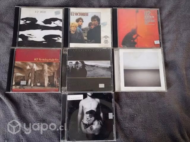 Cd´s U2 usados (pack)