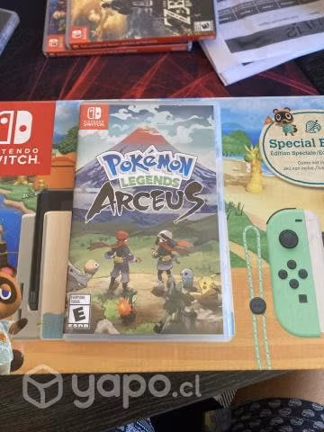 Nintendo switch Edicion Animal Crossing