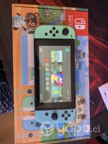 Nintendo switch Edicion Animal Crossing