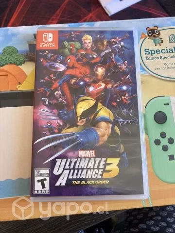 Nintendo switch Edicion Animal Crossing