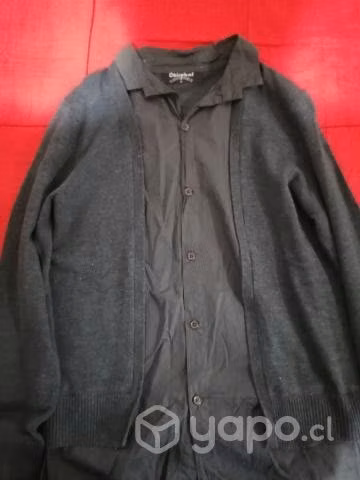 Camisa manga larga gris