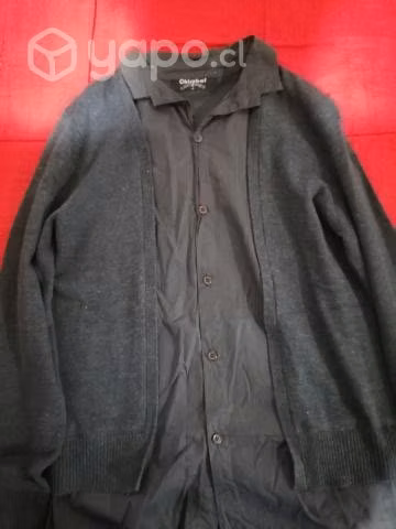 Camisa manga larga gris